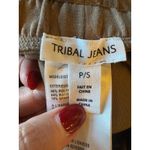 Tribal Jeans Joggers Women Small Tan Brown Elastic Waist Drawstring Sweat Pants Photo 6