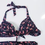 Unique Vintage High Waisted Flamingo Bikini Set Photo 4