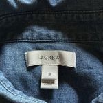 J.Crew  Size 8 Chambray Denim Button Down Jean Dress Photo 2