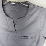 Jaanuu  Women's Gray‎ Scrub Jogger Set Photo 2