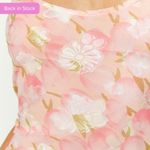 Beginning Boutique Pink Floral Maxi Dress Photo 3