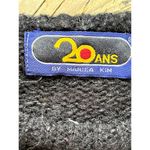 20ANS By Mariea Kim Women's Vintage Black Beaded Sweater Size M 80's Era Size M Photo 10