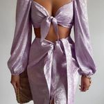 LOYO Boutique Lilac Two Piece Set Photo 5