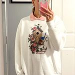 Vintage Grandma Collared Crewneck Floral Size XL Photo 0