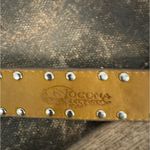 Nocona Leather Heart Studded Belt small Brown Photo 2