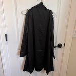 Frederick's of Hollywood Robe Womens Summer Lattice Lacing Robe Medium Black NWT Photo 7