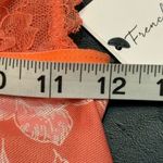 French affair  NWT Babydoll gown with lace. Size small color Peach Echo Photo 10