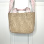 Tommy Hilfiger  Woven Beach Small Crossbody Bag Purse‎ Pink Bear Photo 6