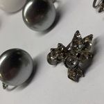 Lot Of 5 Costume Earrings Vintage Photo 8