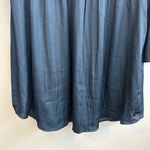 NWT See You Soon Dusty Blue Satin Long Sleeve Mini Dress Size Medium Photo 10