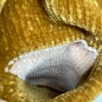 Anthropologie Gold Mustard Chenille Cardigan Soft Cozy Oversized Sweater Moth Anthro Size S Photo 4