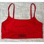 SheIn Red Embroidered Angel Gothic Cropped Cami Bra Top Photo 0