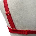 Wild Fable NWT Red Ribbed Knit Bralette Bikini Swimwear Top Small (4-6) Photo 6