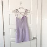 NEW RUMER Reverie Penelope Mini Dress Lilac Purple Size M Photo 7