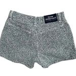 Canyon River Blues  Blue Floral Print Jean Shorts Cotton Photo 1