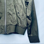 Free People  Olive Midnight Bomber Jacket Size S Photo 14