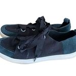 Koolaburra by Ugg  Women's Black Ribbon Lace Up Penley Canvas Sneaker Size 11 Photo 1