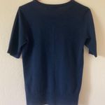 New York & Co. Navy Sweater Cardigan Photo 1