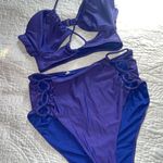 Aerie Indigo Strappy Bikini Set Photo 0