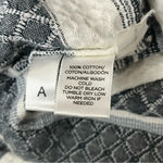 Lou & grey  Gray Striped Blouson Tank Dress XS Drawstring Waist Pockets Coastal Photo 7