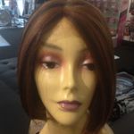 Lacefront bob heat resistant adjustable cap Photo 0