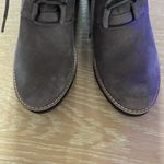 Eileen Fisher Alpine Ankle Bootie Lace Graphite Shearling Leather Size 8.5, NWOT Photo 7