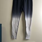 Zyia Ladies  Active White Black Ombré 7/8 Leggings Seamless Size‎ L Photo 2