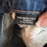 BLANK NYC Blank‎ NYC The Reade Crop Distressed Released Raw Hem Denim Jeans Photo 8