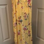 No Boundaries No Boundries yellow floral pull on skort in Jr size XL (15-17).  Photo 2