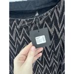 Dress Forum  Fringe Western Zig Zag Strapless Midi Dress Women M Black NEW Rodeo Photo 2