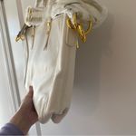 Joy Mangano “Joy Chic”White Leather Satchel, Handbag With RFID NWOT White Photo 7