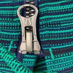 Lululemon Precision Green Cyber Jungle Blue Front Zip Jacket Size 8 Photo 10