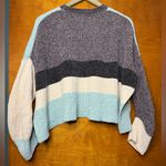 Urban Outfitters  Blue and Cream Knit Sweater Photo 1