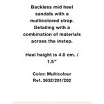 ZARA  HAND BEADED MULES SLIDES BRAND WOMENS SIZE 38 Photo 5