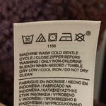 Athleta Women Maroon Snap Button Zip Pockets Sherpa Sweatshirt Jacket Size XS Photo 7