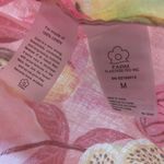 Farm Rio  Pink Linen Dress with Fruit Motif Photo 4