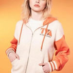 Her Universe  Marvel Loki Miss Minutes TVA Varsity  Hoodie jacket  Size XL Photo 0