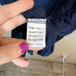 Piko  Women’s Blue Auburn War Eagle Y’all Gathered Tunic Top Medium NWT Photo 6