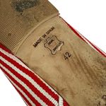 LK Bennett  Savannah Red and White Stripe Flats Photo 5