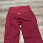 Aerie  Chill Play Move Red Leggings Photo 4