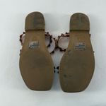Steve Madden Skyler Square Toe Studded Strappy Sandal in Brown Size 7.5 Photo 4