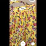 Joie  yellow silk wrap skirt. NWT Photo 12