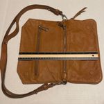 Liebeskind Berlin Women's Caramel Soft Leather Crossbody Bag Purse W Dust Bag Photo 4