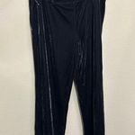 Soma NEW  Velvet Pants Size Large Gray Loungewear Elastic Waist Pant with Pockets Photo 10