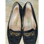 Salvatore Ferragamo  horsebit‎ loafers Women black suede size 6 Photo 6