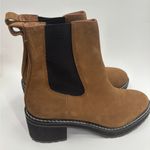 Madewell  The Carina Platform Chelsea Boot in Burled Wood Photo 5