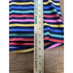 Joules Women Rainbow Stripe Long Sleeve Sweater Size US 6 Colorful Lightweight Photo 3