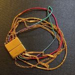 Saint Laurent String & Chain Multistrand Bracelet Photo 2