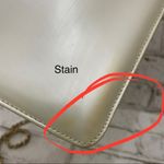 Stuart Weitzman Vintage Metallic Patent Leather Chain Strap Crossbody Bag Photo 13