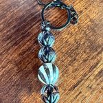 Handmade Elegant Black and Silver Key Holder Photo 1